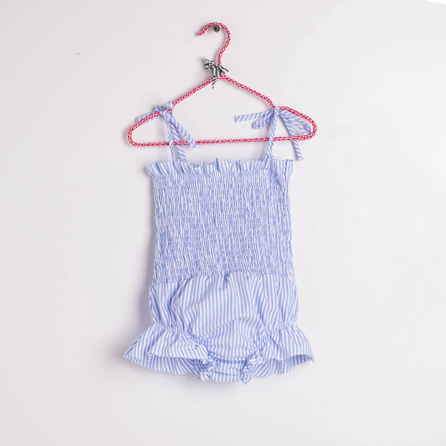 BAÑADOR 21 NIÑA RAYAS AZULES