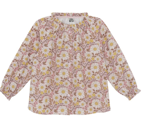 BLUSA ESTAMPADA MARGARITAS NIÑA