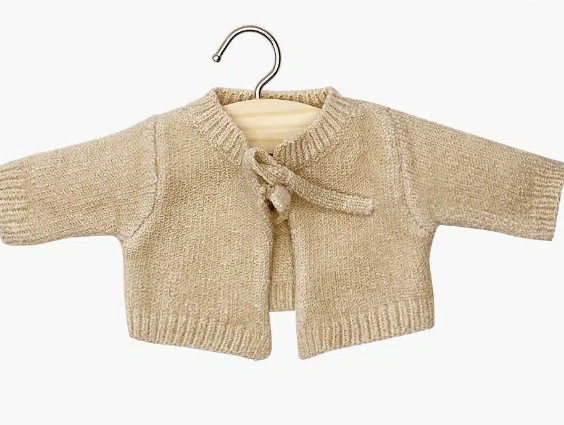 CARDIGAN PUNTO MUÑECA 28CM