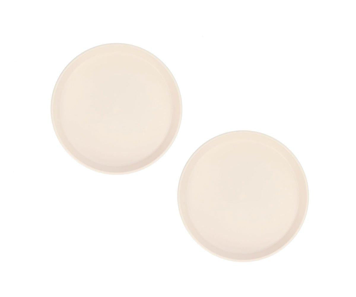 2 PLATOS IVORY