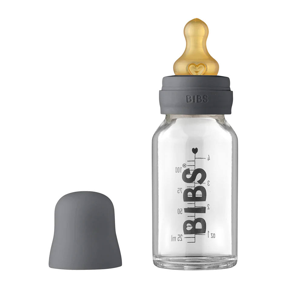Biberón cristal Blush - BIBS, biberon bibs 