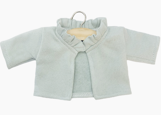 CARDIGAN CLAUDIA VERDE MUÑECA 34CM