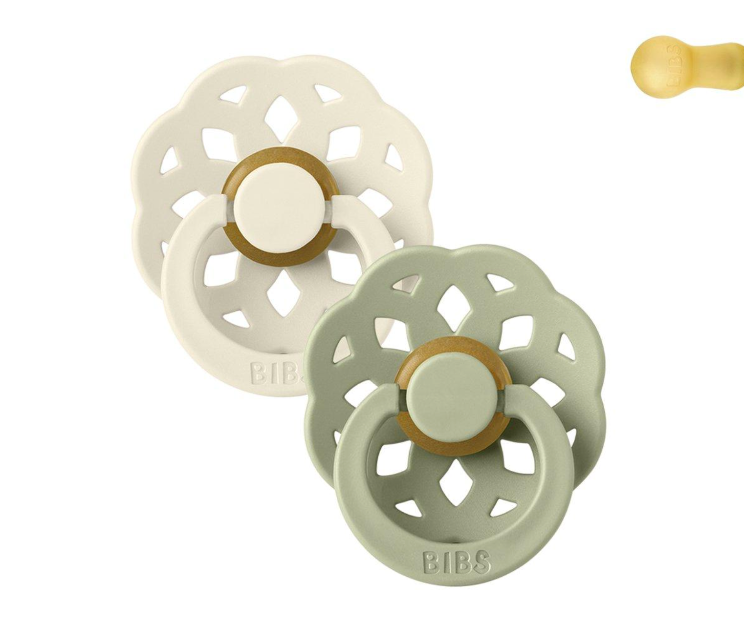 PACK DE 2 CHUPETES BOHEME CAUCHO NATURAL
