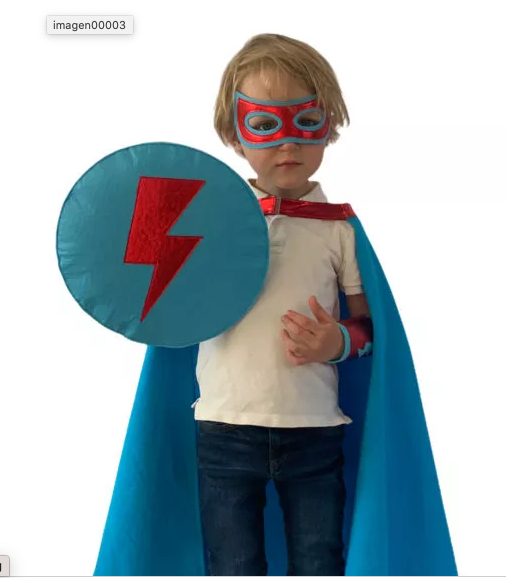 DISFRAZ SUPER HEROE NIÑO