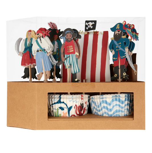 KIT DE CUPCAKES PIRATA