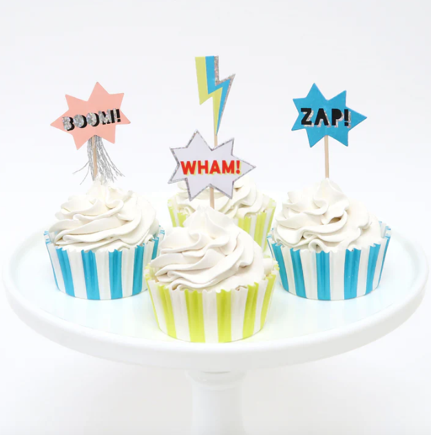 KIT DE CUPCAKES SUPERHEROE