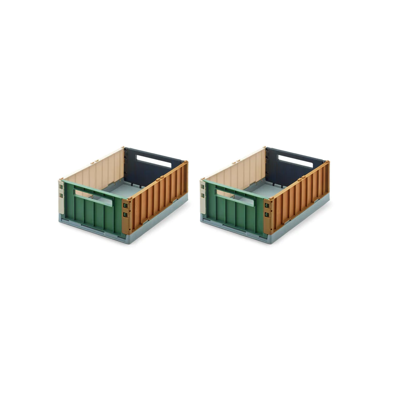 CAJA DE ALMACENAMIENTO WESTON M PACK X 2