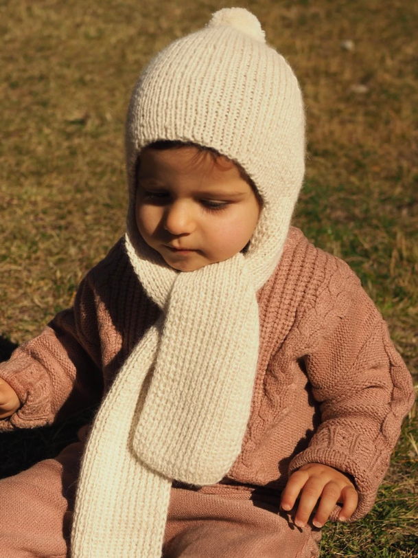 GORRO BUFANDA 100% ALPACA BABY