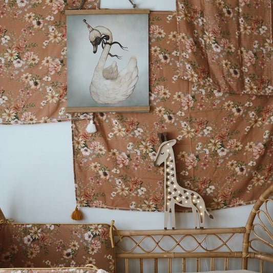 LAMPARA JIRAFA SAVANNAH BEIGE