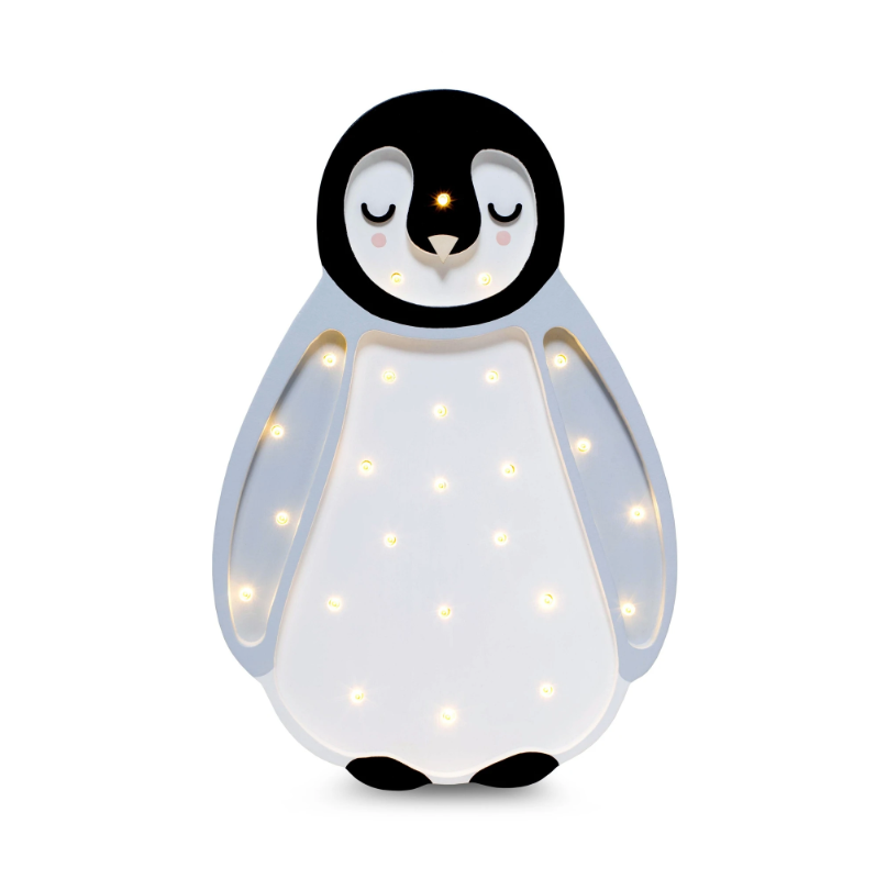 LAMPARA BEBE PINGÜINO/LIGHT GREY