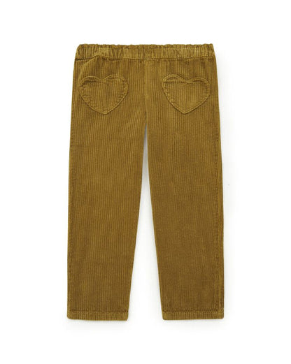 PANTALÓN NIÑA PANA CORTE RECTO