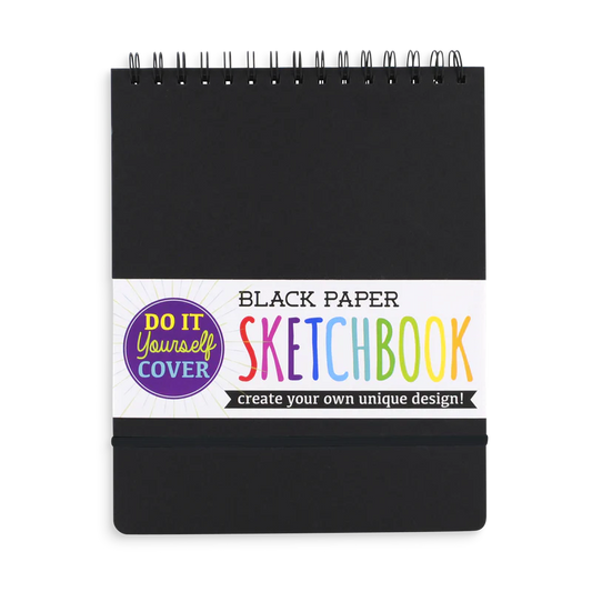 CUADERNO PARA PINTAR - HOJAS NEGRAS