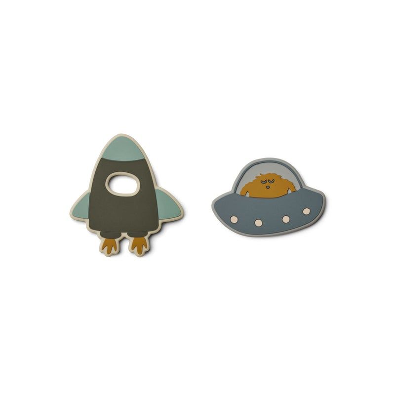 PACK DE 2 MORDEDORES SILICONA GIA