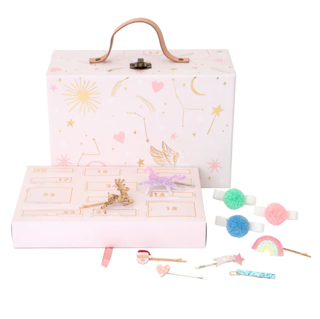 CALENDARIO DE ADVIENDO ACCESORIOS PARA EL CABELLO