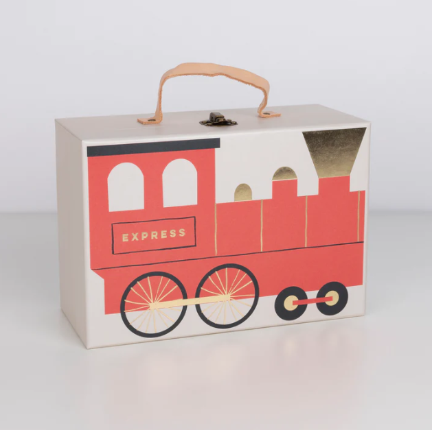 CALENDARIO DE ADVIENTO TREN DE MADERA