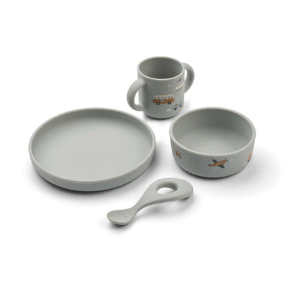 SET VAJILLA 4 PIEZAS
