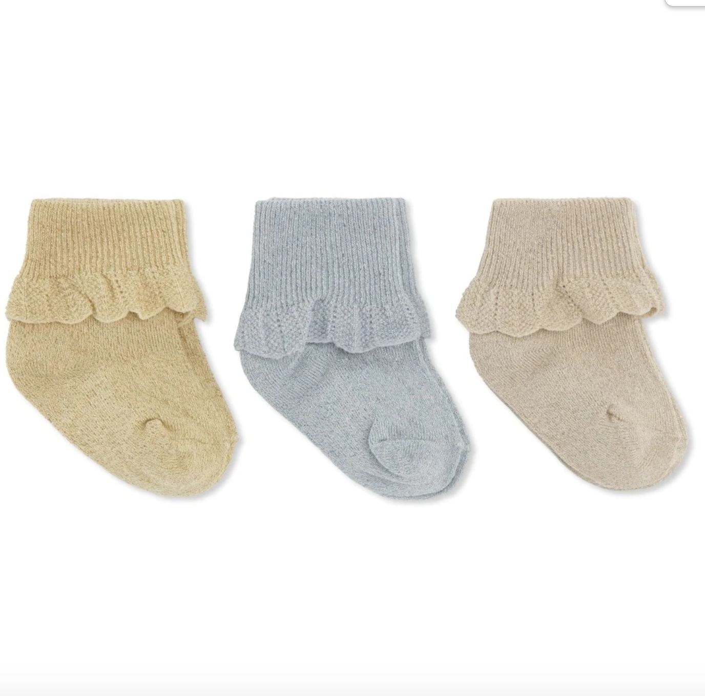 PACK DE 3 CALCETINES CON BRILLO