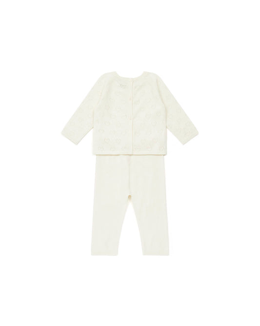 CONJUNTO BEBÉ DE CORAZONES