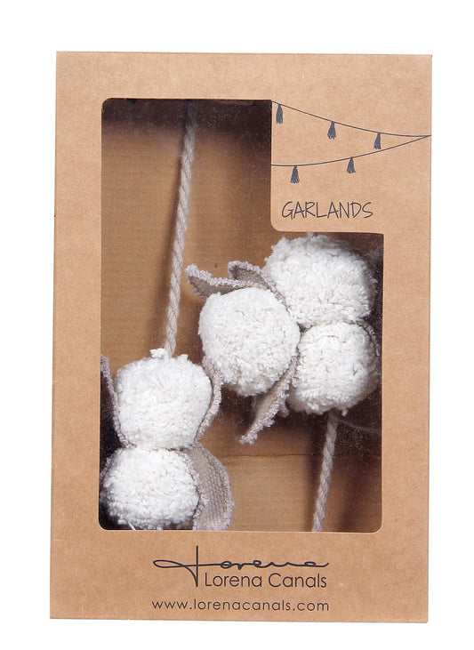 Guirnalda Cotton Bolls