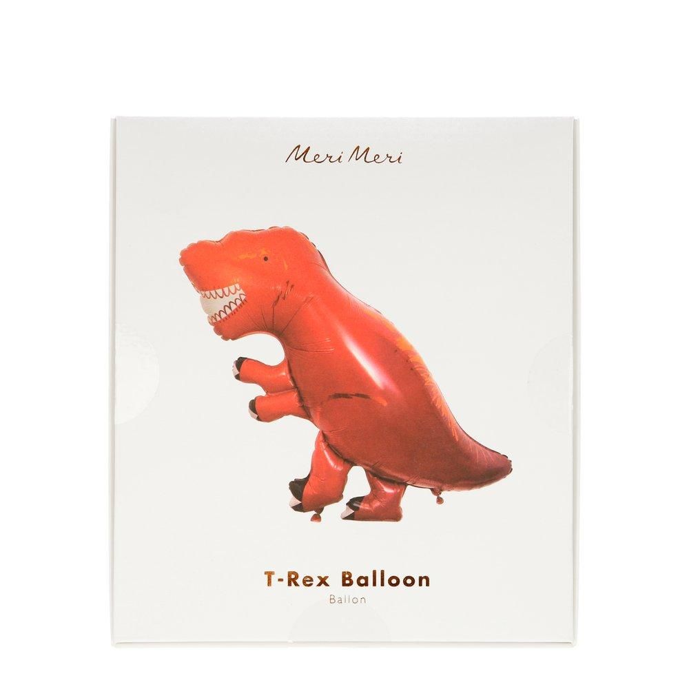 GLOBO DE ALUMINIO INFLABLE T-REX