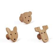 PERCHEROS INDIVIDUALES BAMBOO (3 PCS)