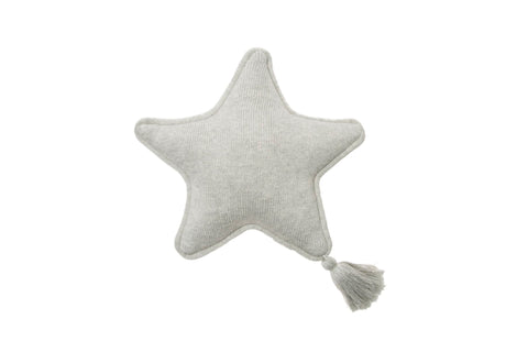 Cojín de punto Twinkle Star Grey