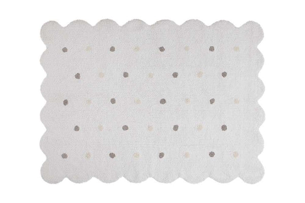 ALFOMBRA LAVABLE BISCUIT WHITE