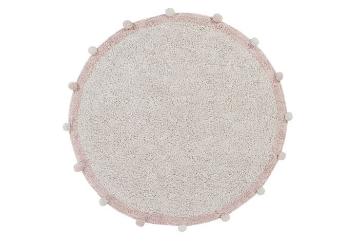 ALFOMBRA LAVABLE BUBBLY NATURAL - VINTAGE NUDE