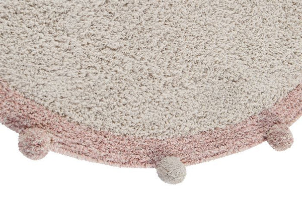 ALFOMBRA LAVABLE BUBBLY NATURAL - VINTAGE NUDE