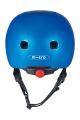 CASCO AZUL LUZ LED TALLA M