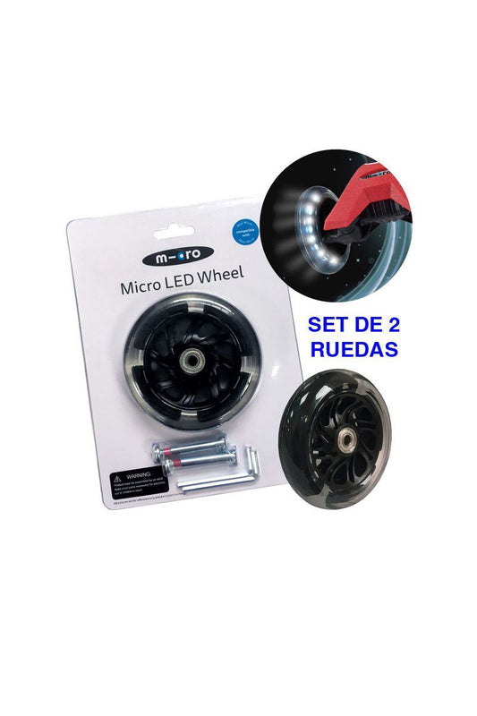 RUEDAS MAXI MICRO LED